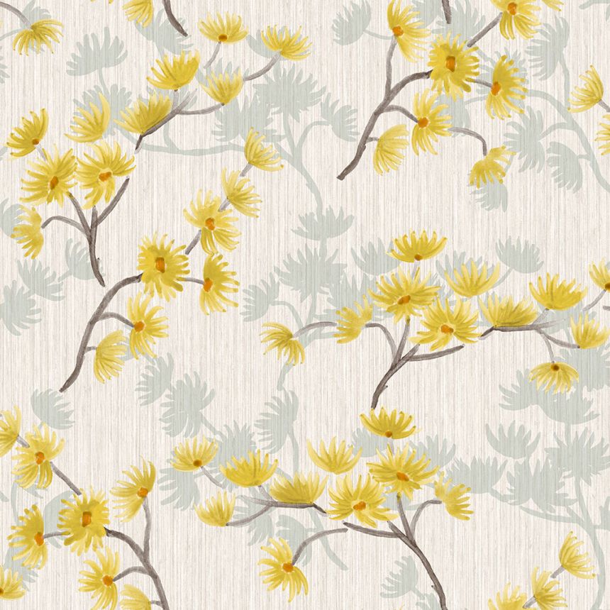 Floral wallpaper BR24016, Breeze, Decoprint