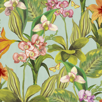 Floral non-woven wallpaper Orchids BR24080, Breeze, Decoprint