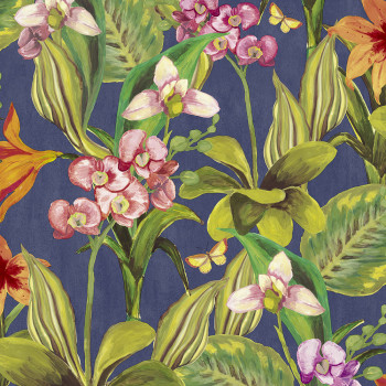 Wallpaper with orchid flowers BR24081, Breeze, Decoprint