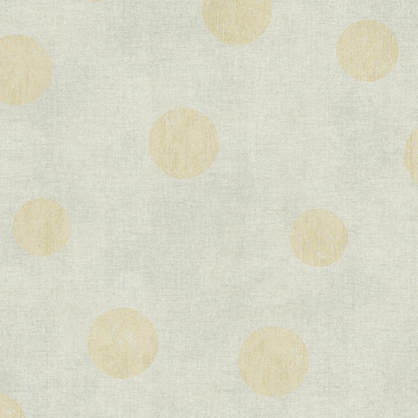 Wallpaper with golden dots 379042, Lino, Eijffinger