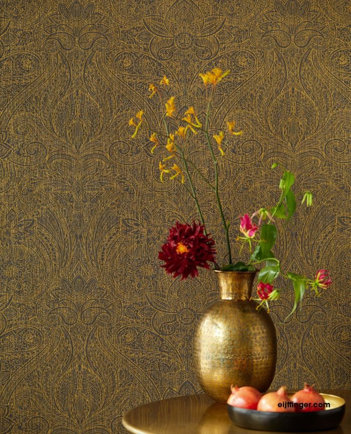 Vliesová tapeta, ornamentální květinový vzor 375126, Sundari, Eijffinger