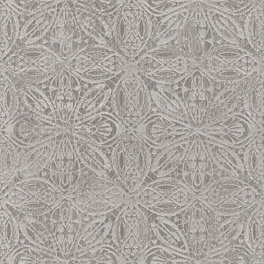 Luxury non-woven wallpaper Baroque ornamental pattern, vinyl surface, M23046, Architexture Murella, Zambaiti Parati