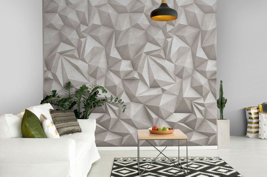 Wall mural - 3D wallpaper Concrete Stones A35001, 159 x 280 cm, Enthusiast, Murals, Grandeco