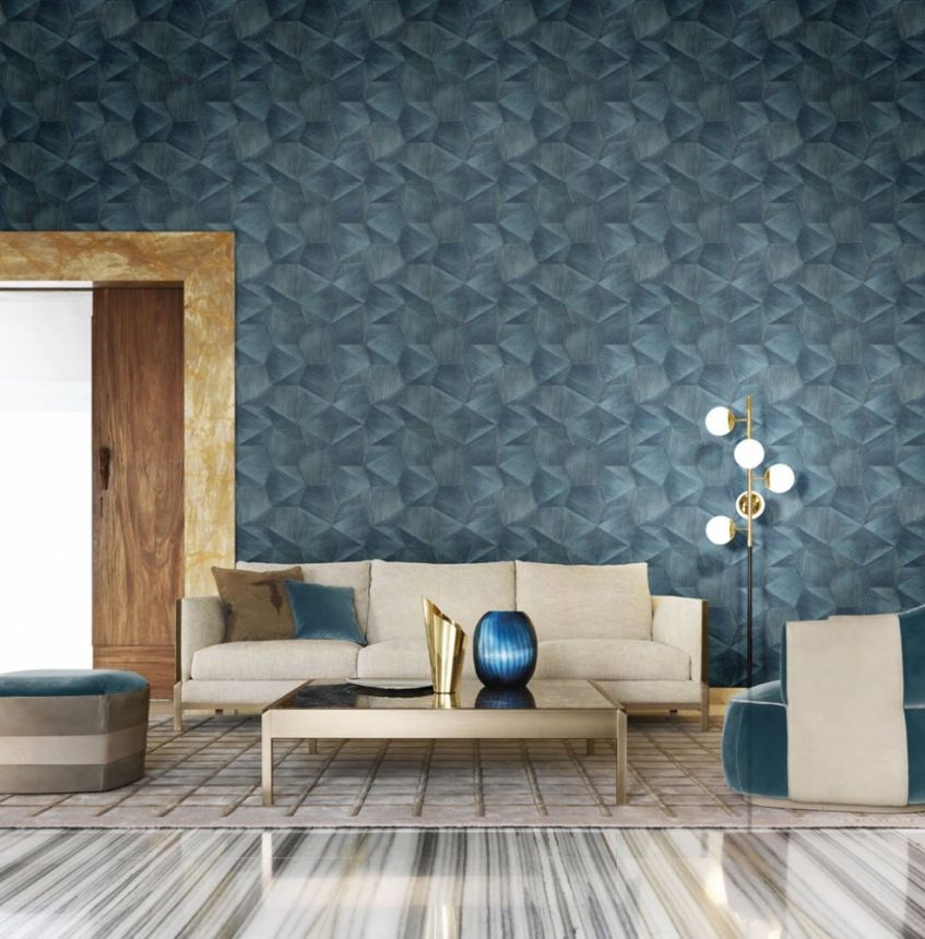 Geometric patterns - Luxury non-woven wallpapers with a vinyl surface Z21850, Trussardi 5, Zambaiti Parati