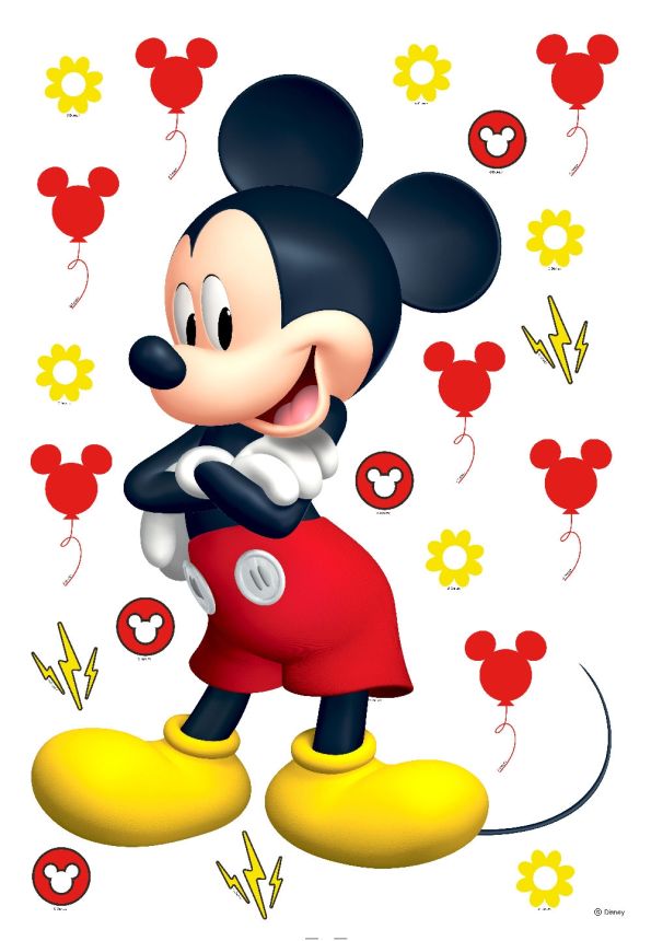 Children's wall sticker DK 1725, Disney, Mickey, AG Design