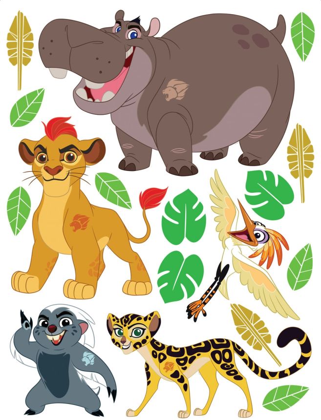 Children's wall sticker DK 2301, Disney, Lion Guard, AG Design
