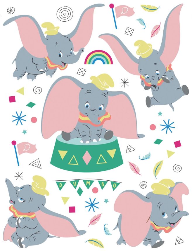 Children's wall sticker DK 2320, Disney, Dumbo AG Design