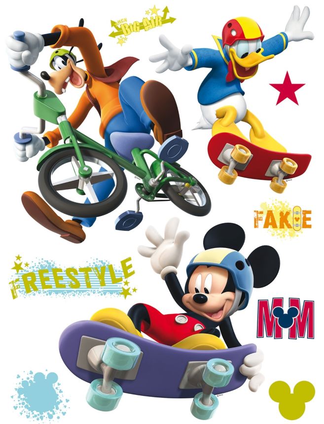 Children's wall sticker DK 855, Disney Mickey Freestyle, AG Design