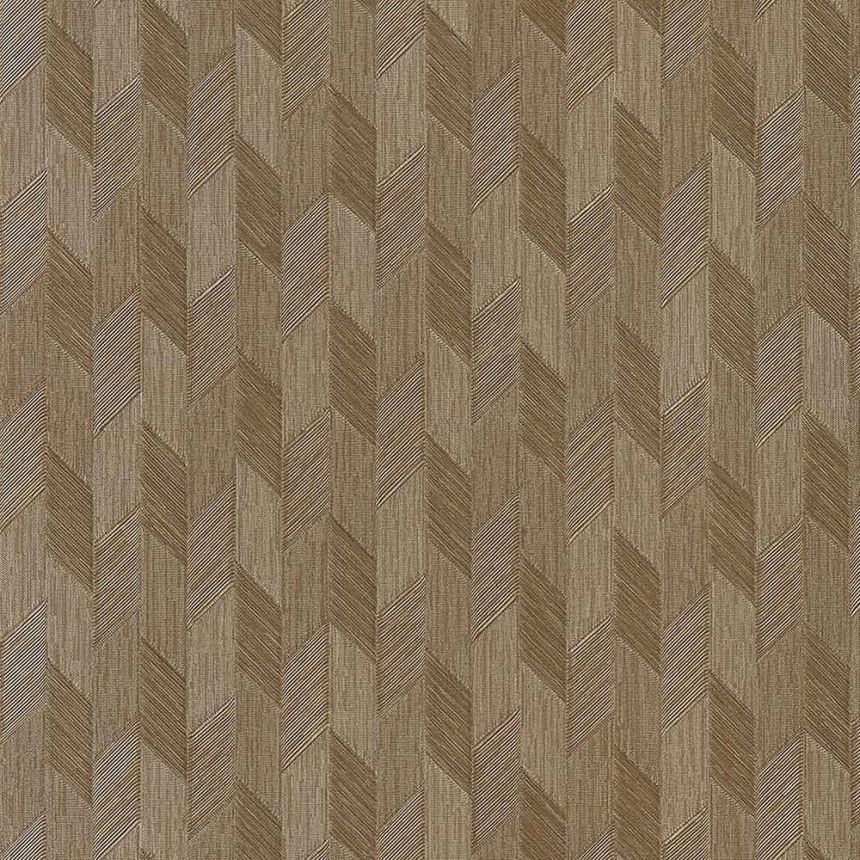 Luxury non-woven wallpaper with a vinyl surface Z21815, Geometric pattern, Trussardi 5, Zambaiti Parati