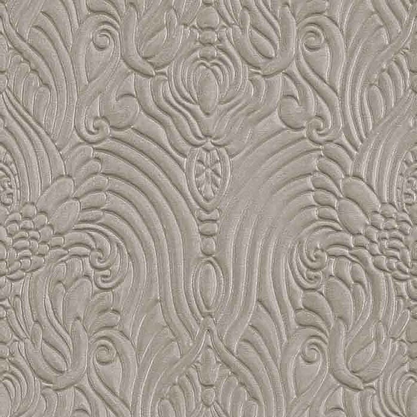 Luxury non-woven wallpaper with a vinyl surface Z21804, design Ornaments, Trussardi 5, Zambaiti Parati