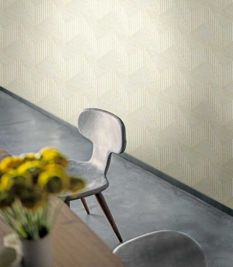 Geometric luxury non-woven wallpaper with a vinyl surface, Z44861, Automobili Lamborghini, Zambaiti Parati
