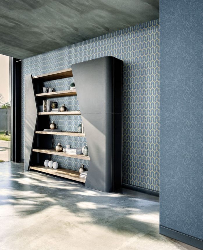 Geometric pattern - luxury non-woven wallpaper with a vinyl surface, Z44846, Automobili Lamborghini, Zambaiti Parati