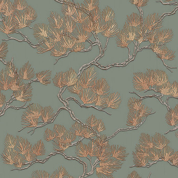 Luxury wallpaper Twigs of trees WF121013, Wall Fabric, ID Design