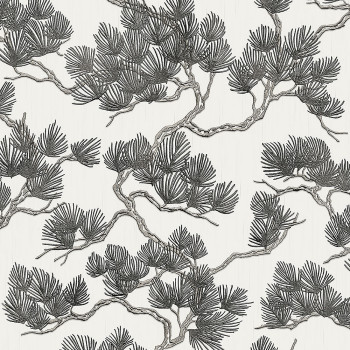 Luxury wallpaper Twigs of trees WF121014, Wall Fabric, ID Design 