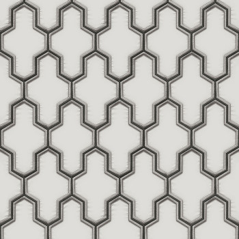 Luxury non-woven wallpaper, geometric pattern WF121024, Wall Fabric, ID Design