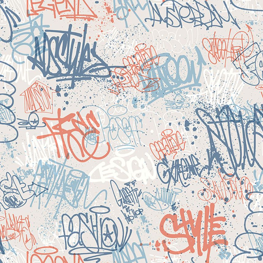 Wallpaper for teenagers - graffiti - M51301, My Kingdom, Ugépa
