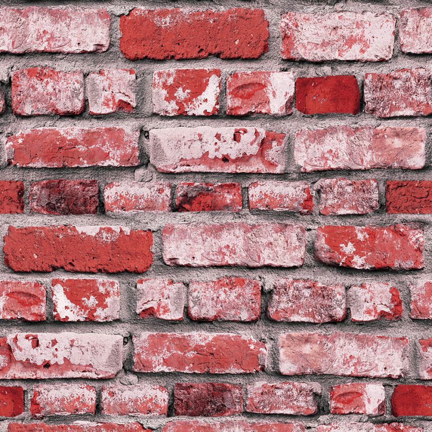 Washable brick wallpaper, imitation brick wall555172, Old Friends 3, Vavex 2025