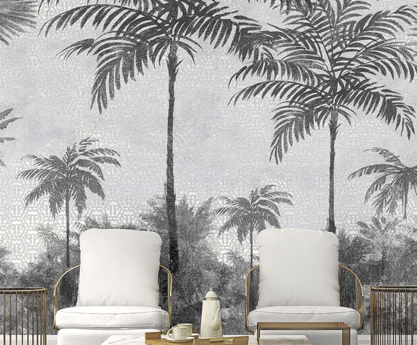Luxury wall mural - palm trees Z80089 Philipp Plein, Zambaiti Parati