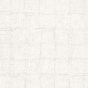 Luxury cream wallpaper, pattern cubes 30416, Botanica, Marburg