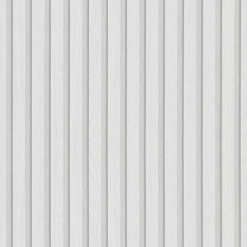 Luxury gray-white 3D wallpaper wood effect 33956, Botanica, Marburg