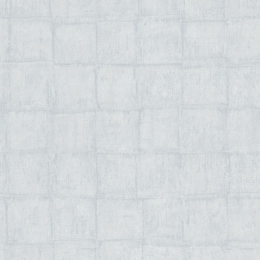 Luxury grey-blue wallpaper, pattern cubes 33969, Botanica, Marburg