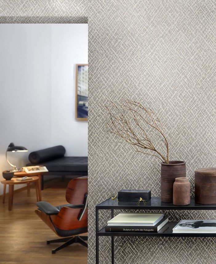 Gray and silver luxury wallpaper 33719, Papis Loveday, Marburg