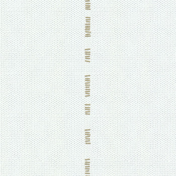White-grey non-woven wallpaper, golden stripes UC51009, Unconventional 2, Emiliana Parati 