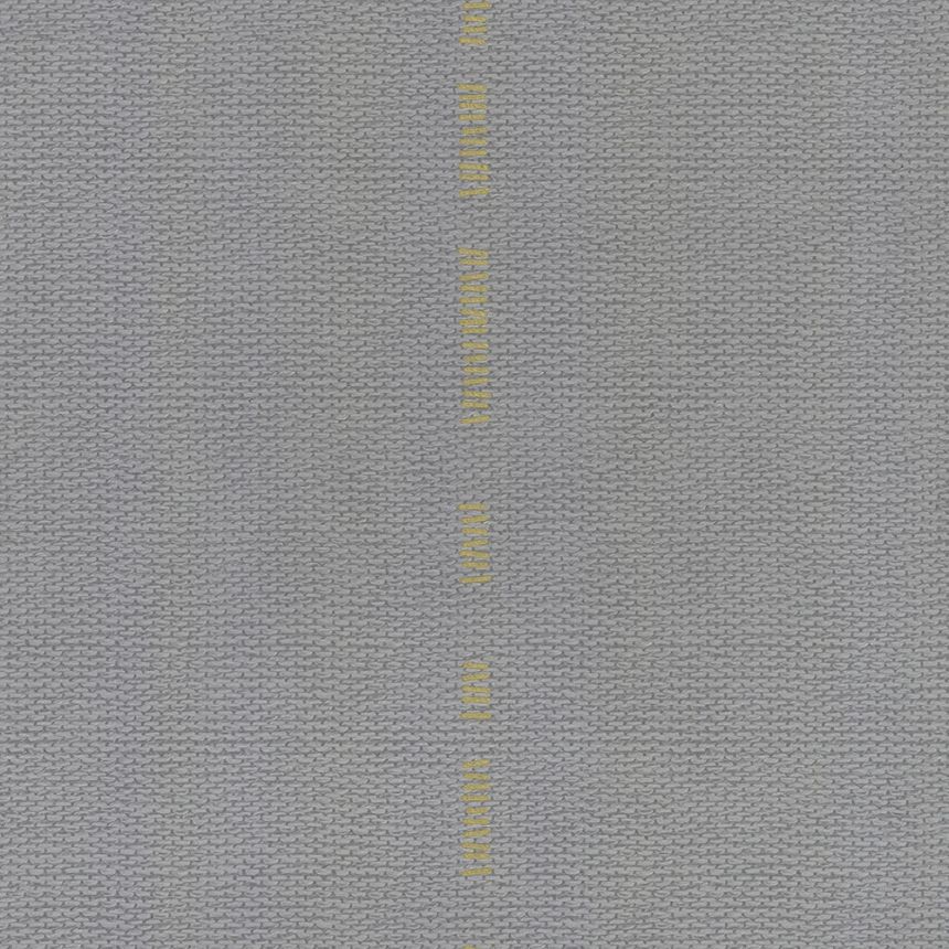 Grey non-woven wallpaper, golden stripe UC51010, Unconventional 2, Emiliana Parati 