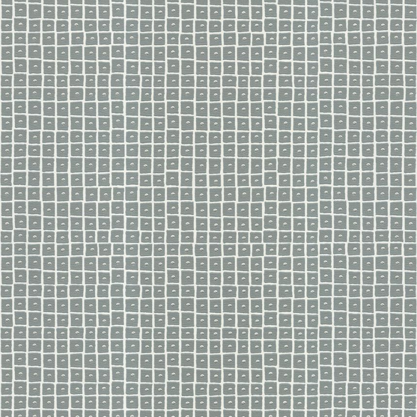 Grey-silver geometric non-woven wallpaper UC51012, Unconventional 2, Emiliana Parati 