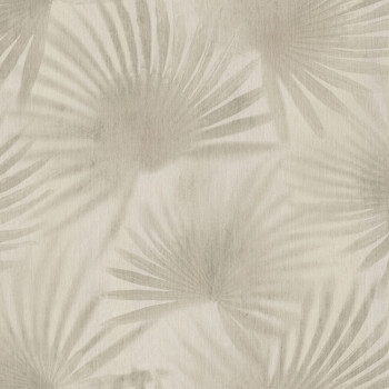 Luxury beige palm leaves wallpaper 72913, Zen, Emiliana Parati 