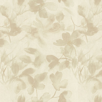 Luxury cream-beige floral wallpaper 72954, Zen, Emiliana Parati 