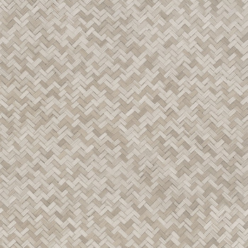 Luxury beige wallpaper, woven bamboo 33309, Botanica, Marburg