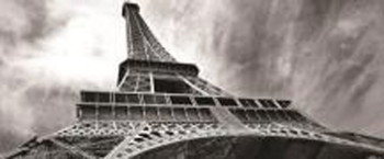 Photo mural wallpaper Eiffel Tower 44110, 250 x 104 cm, Paříž, Photomurals, Vavex