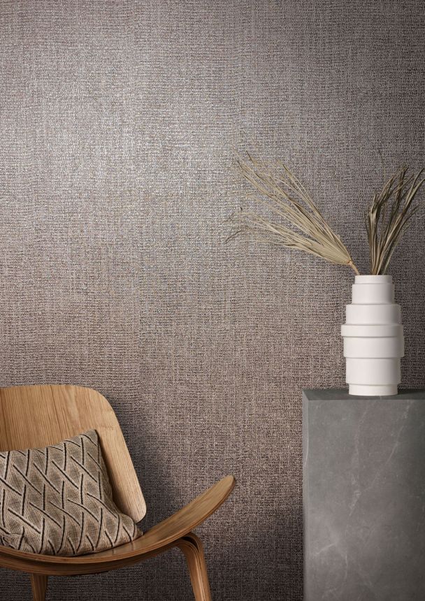 Luxury metallic wallpaper, fabric imitation 33218, Natural Opulence, Marburg