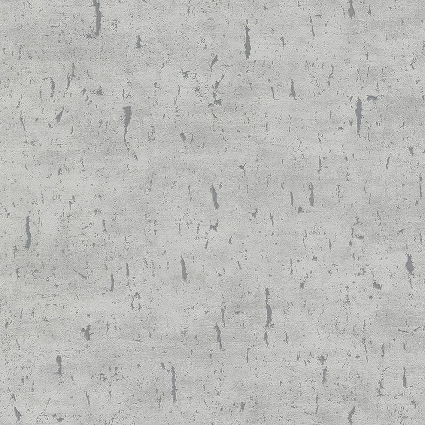 Luxury grey-silver concrete imitation wallpaper 33255, Natural Opulence, Marburg