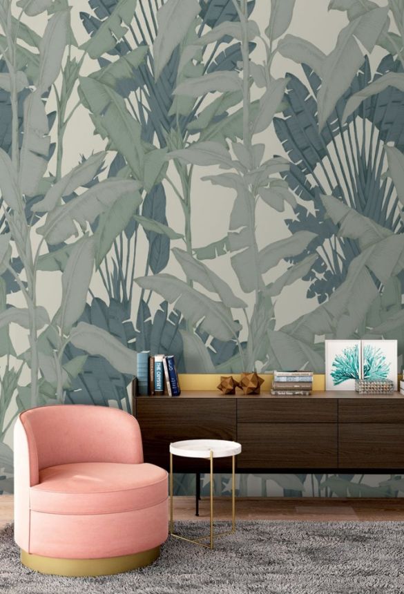 Non-woven mural wallpaper Banana leaves OND22012, 200 x 300 cm, Adele, Onirique, Decoprint