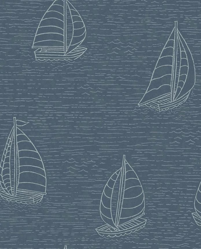 Blue wallpaper with sailboats 323014, Explore, Eijffinger