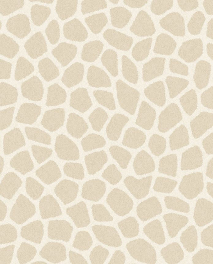 Beige wallpaper, imitation giraffe skin 323030, Explore, Eijffinger