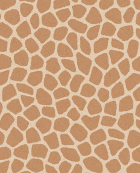 Ocher wallpaper, imitation giraffe skin 323034, Explore, Eijffinger
