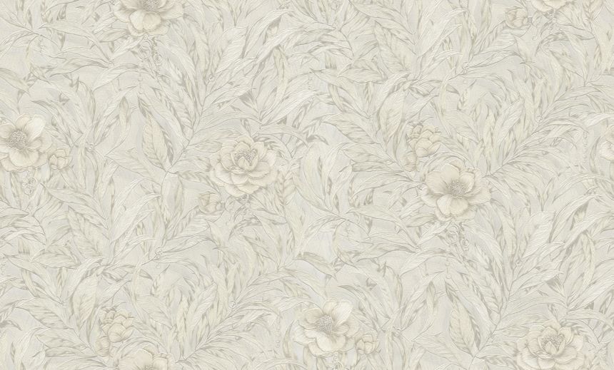 Luxury cream floral non-woven wallpaper, GF62072, Gianfranco Ferre´Home N.3, Emiliana Parati