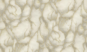 Luxury cream-gold non-woven wallpaper, stone imitation, 86031, Valentin Yudashkin 5, Emiliana Parati
