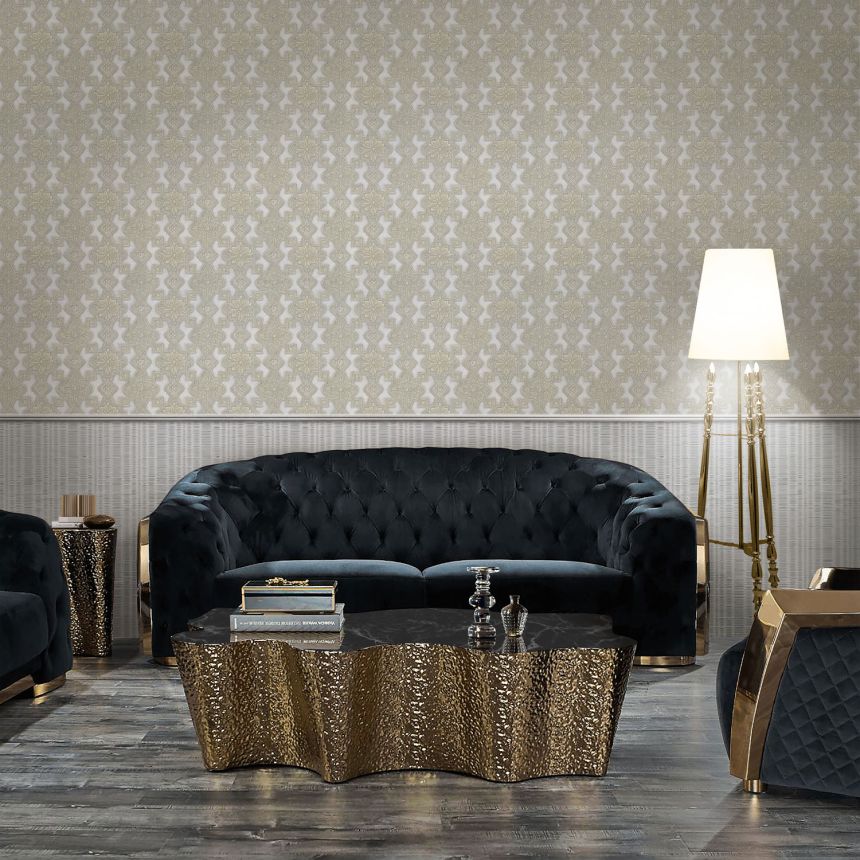 Luxury cream-gold non-woven wallpaper, 86042, Valentin Yudashkin 5, Emiliana Parati