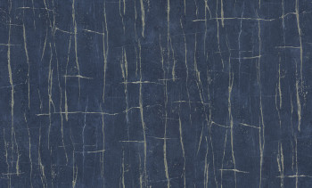 Luxury blue-gold wallpaper, imitation of cracked plaster, 86048, Valentin Yudashkin 5, Emiliana Parati