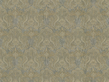 Luxury grey-gold wallpaper, baroque ornamental pattern, 86078, Valentin Yudashkin 5, Emiliana Parati