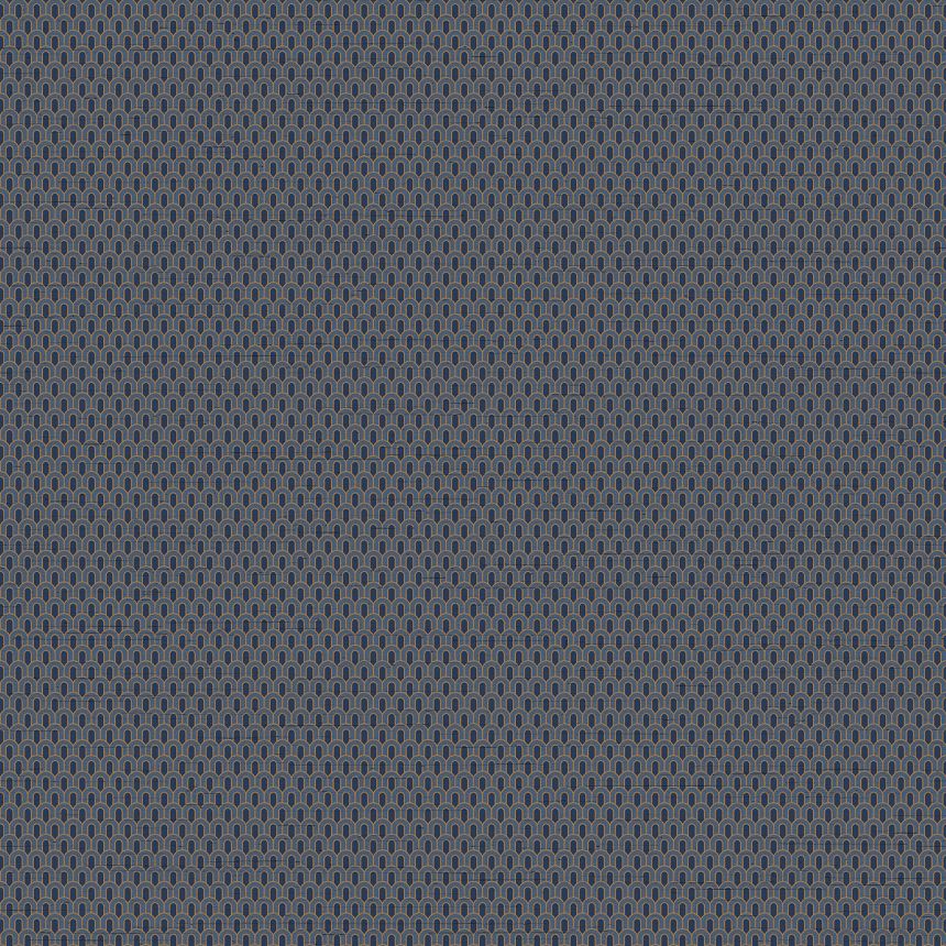 Blue geometric wallpaper, fabric imitation, TP422805, Tapestry, Design ID