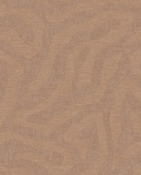 Brown wallpaper with waves, 324003, Embrace, Eijffinger