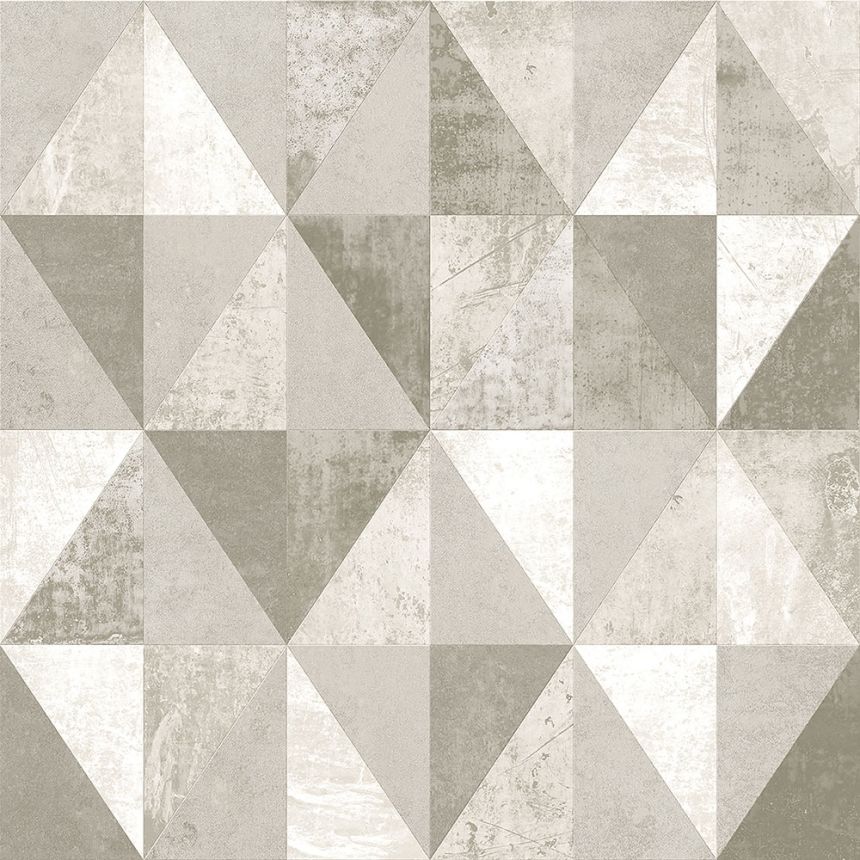 Luxury geometric non-woven wallpaper EE22567, Concrete Squares, Essentials, Decoprint