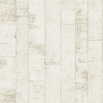 Luxury non-woven wallpaper EE22563, Metallic Wood, Essentials, Decoprint