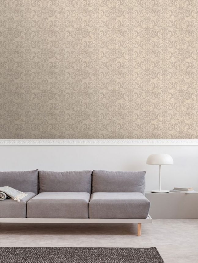 Luxury non-woven wallpaper EE22561, Damask, Essentials, Decoprint