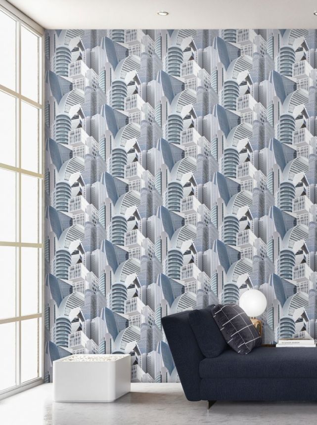 Luxury non-woven wallpaper EE22555, City, Essentials, Decoprint